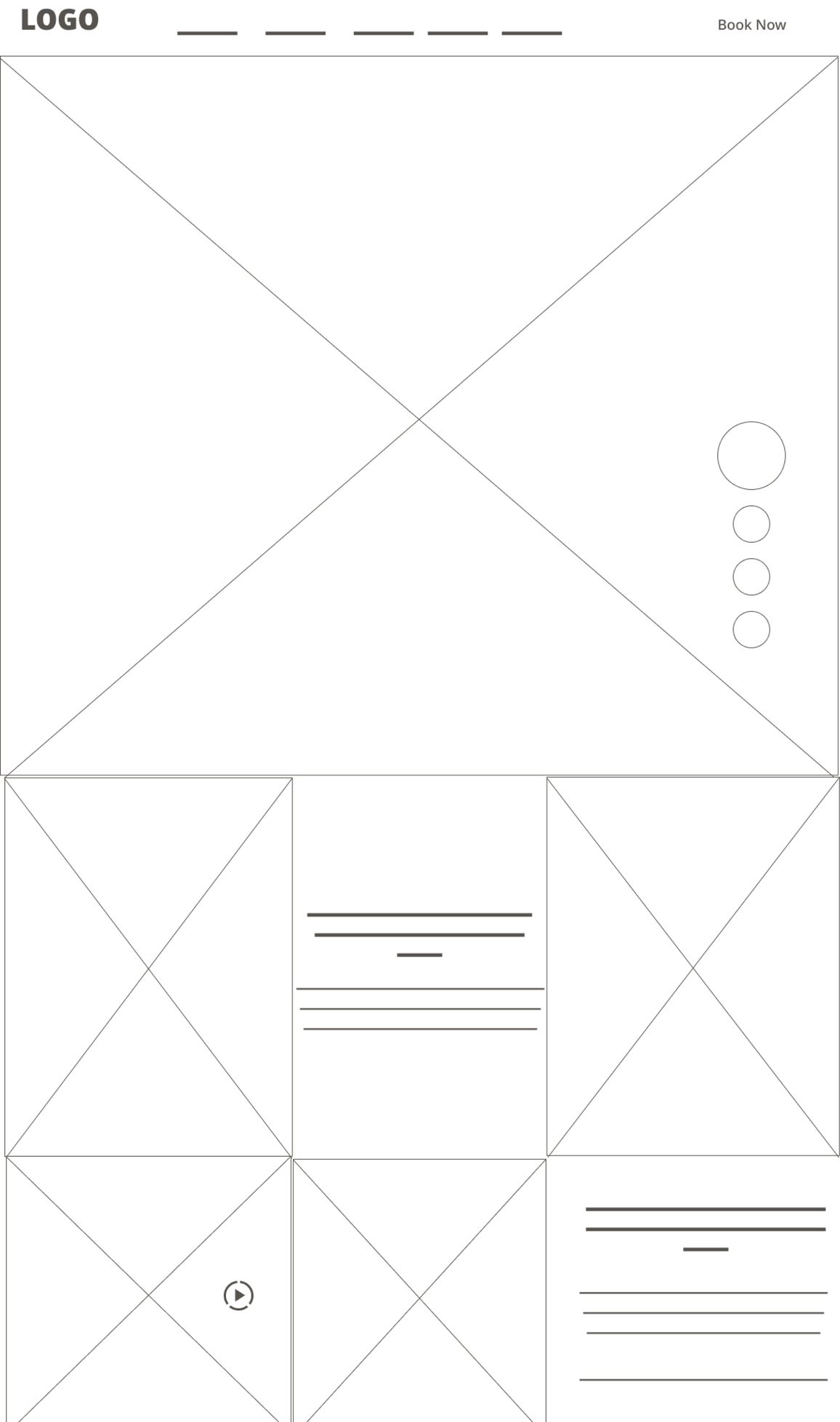 Дизайн веб сайту для весільного агенства до