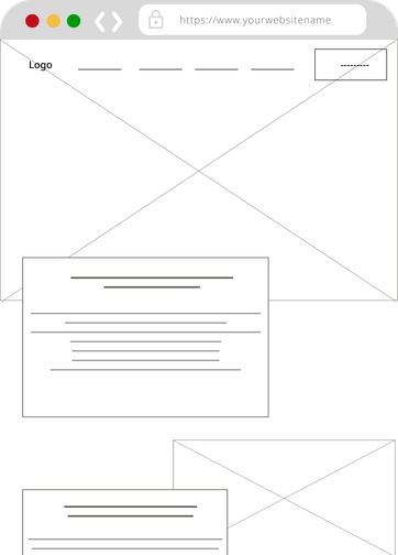 Створення прототипу сайту після